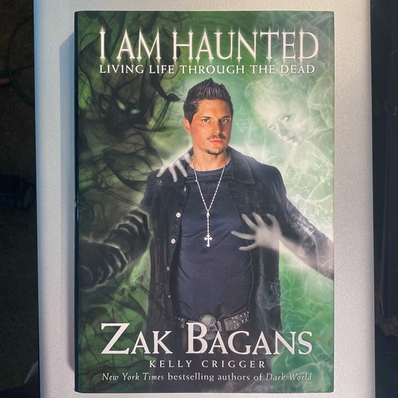 I Am Haunted by Zak Bagans, Hardcover Book - Picture 2 of 3